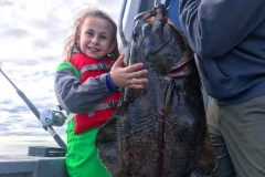 Little one with Halibut